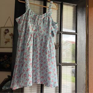 Lucky Brand Blue and Pink sundress